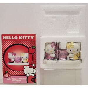 NEW 2012 Precious Moments Hello Kitty & Mimmy Hand Painted Porcelain Figure